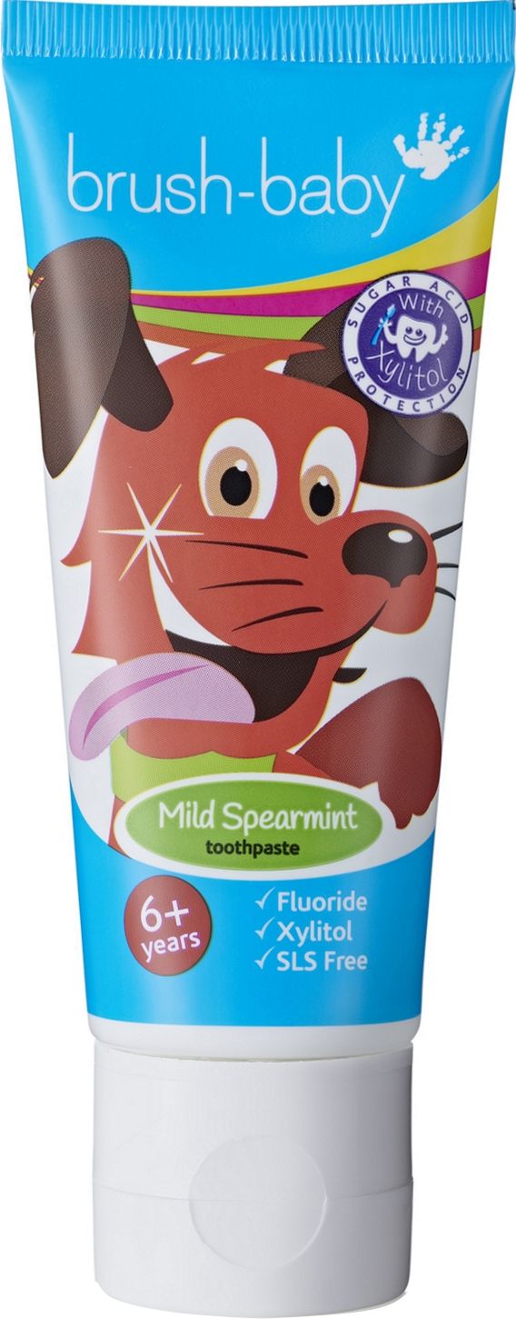 Паста за зъби за деца brush baby 6+ - store.bg