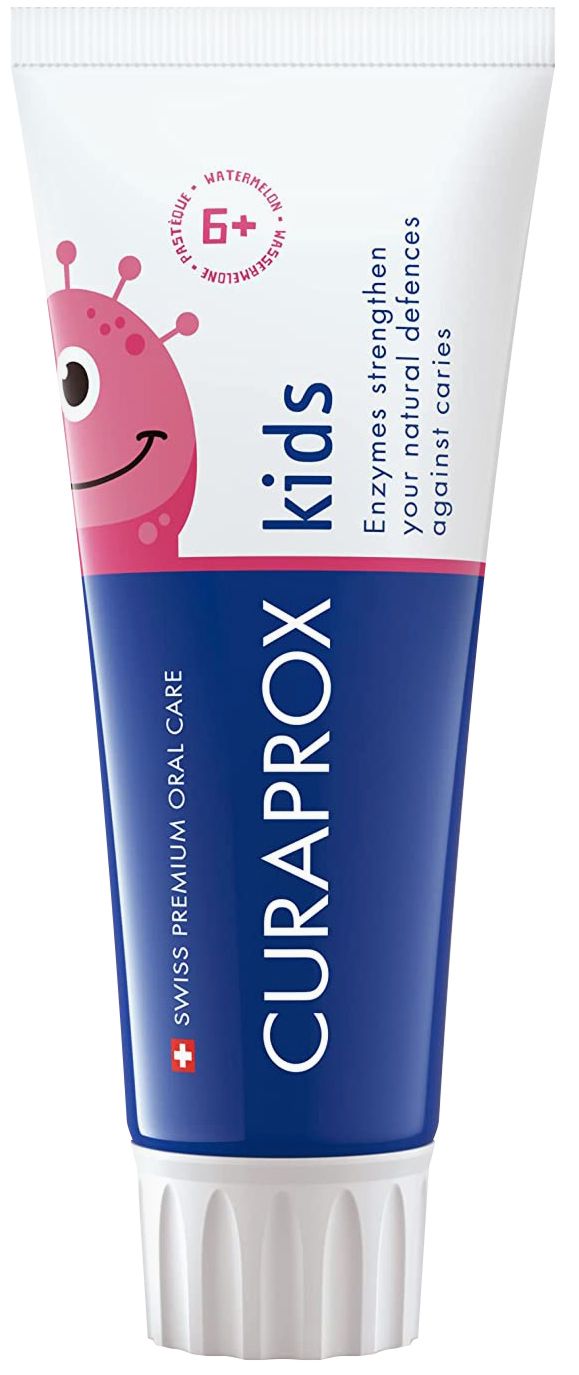 Детска паста за зъби Диня Curaprox Kids - store.bg
