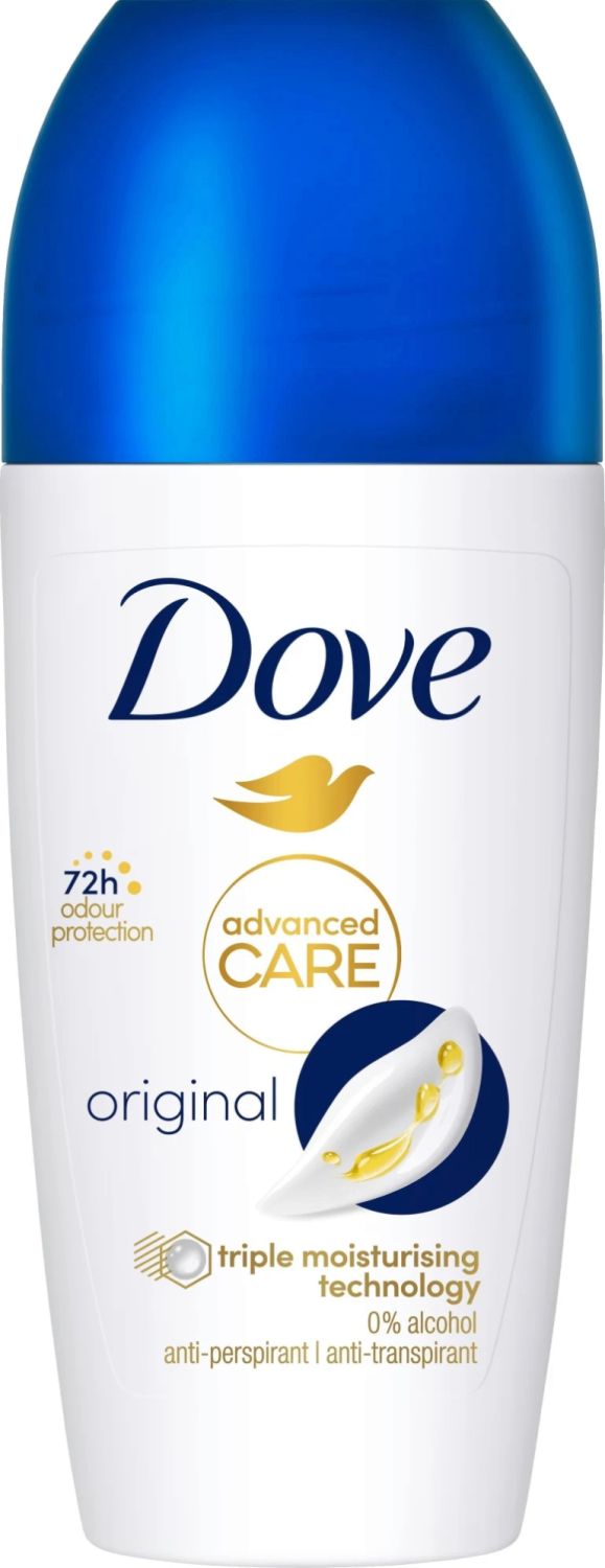 Дамски рол он против изпотяване Dove Original - store.bg