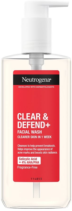 Измиващ гел против петна Neutrogena Clear & Defend+ - store.bg