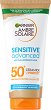 Garnier Ambre Solaire Sensitive Advanced Hypoallergenic Milk SPF 50+ - ������������� ����� �� ������������ ���� �� ������� Ambre Solaire - ����� �� ����