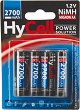  AA -  NiMH (HR6) 2700 mAh - 4  - 