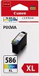 ������ � ������� �� ������� Canon CL-586XL Color