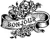 ��������� ����� Stamperia - Bonjour - 