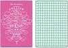 ����� �� �������� Sizzix English & Houndstooth Set