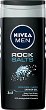 Nivea Men Rock Salts Shower Gel -       Nivea Men -  