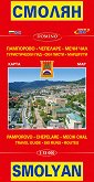   . ,     Map of Smolyan. Pamporovo, Chepelare, Mechi Dal - 