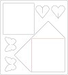 ����� �� ������ �� ��������� � ����� Sizzix Bigz Minni Card and Envelope Set