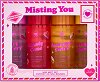 I Heart Revolution Misting You Mini Mist Set - Подаръчен комплект с парфюмни мистове за коса и тяло - продукт