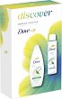 Подаръчен комплект Dove Discover - Душ гел и спрей дезодорант - продукт