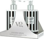 Подаръчен комплект Vivian Gray Lemon & Green Tea - Течен сапун и лосион за ръце от серията Lemon & Green Tea - продукт