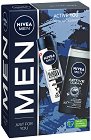 Подаръчен комплект за мъже Nivea Men Active You - Душ гел и дезодорант - продукт