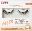 Kiss My Lash But Better No Filters - Изкуствени мигли за обем в комплект с лепило - продукт