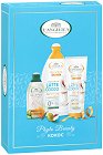 Подаръчен комплект L'Angelica Phyto Beauty - Душ гел, лосион за тяло и шампоан - продукт
