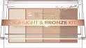 Bell HypoAllergenic Highlight & Bronze Kit - Палитра с хайлайтъри и бронзант за лице - продукт