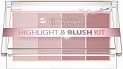 Bell HypoAllergenic Highlight & Blush Kit - Палитра с хайлайтъри и руж за лице - продукт