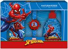 Подаръчен комплект за момче Spider-Man - Шампоан, душ гел и детски гривна с проектор на тема Спайдърмен - продукт