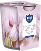 Ароматна свещ Bispol Floral Happiness - 100 g, с флорален аромат, от серията Aura - продукт