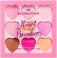 I Heart Revolution Heartbreakers Eyeshadow Palette - ������� � 9 ����� ����� �� ��� - �����