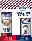 Подаръчен комплект за мъже Mister Groomer - Пяна за бръснене и дезодорант - продукт