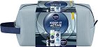Подаръчен комплект с несесер Nivea Men Keep It Active - Душ гел, пяна за бръснене, универсален крем и ролон дезодорант - продукт