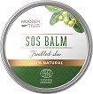Wooden Spoon Troubled Skin SOS Balm - Био балсам за проблемна кожа с масло от таману и цинков оксид - балсам