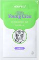 MEDI-PEEL Young Cica PDRN Trouble Soothing Mask - Успокояваща маска за лице с азиатска центела и растителен PDRN от серията Young Cica - маска