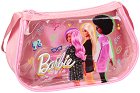 Подаръчен комплект за момиче Barbie - Балсам за устни, парфюм и чанта на тема Barbie - продукт