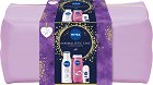 Подаръчен комплект Nivea Minimalistic Chic - Лосион за тяло, душ гел и ролон - продукт