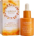 Lumene Valo Nordic-C Triple Glow Radiant Elixir - Озаряващ серум за всеки тип кожа от серията Valo - серум