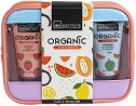Комплект IDC Institute Organic Tutti Frutti - Душ гел, лосион за тяло и шампоан за коса - продукт