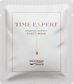 Wooden Spoon Time Expert Organic Cotton Sheet Mask - Подхранваща маска за лице с хиалурон, био вода от ечемик и екстракти от бодлива круша - маска
