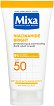 Mixa Niacinamide Bright Protecting & Correcting Dark Spot Cream SPF 50 - Защитен и коригиращ крем за суха кожа с тъмни петна от серията Niacinamide Bright - крем