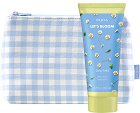 PUPA Milano Let's Bloom Daisy Field Body Milk - Комплект мляко за тяло и несесер от серията Let's Bloom - мляко за тяло