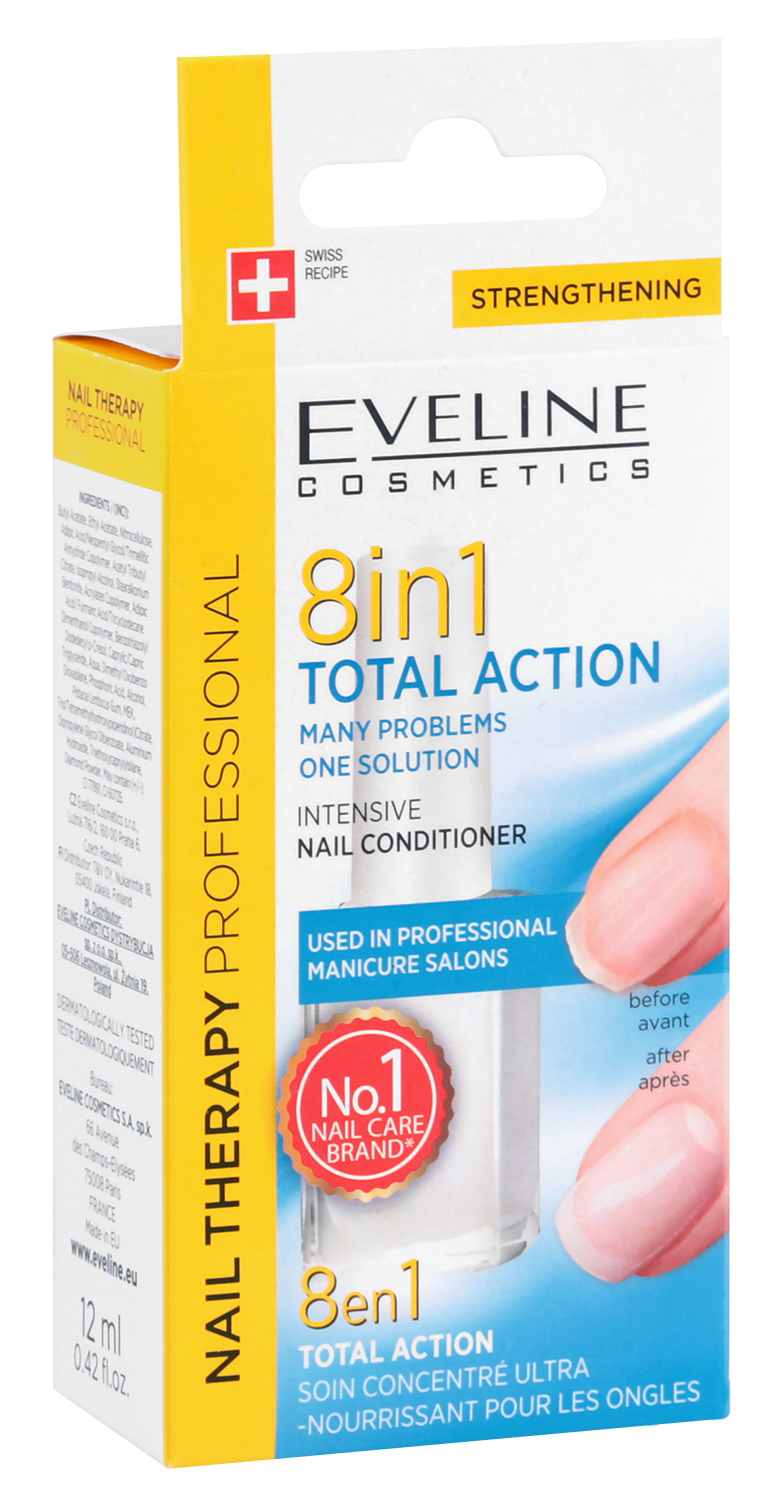 Eveline - Интензивен балсам за нокти 8 в 1 - store.bg