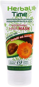 Herbal Time Nourishing Hair Mask -            - 