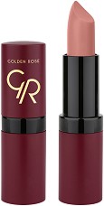 Golden Rose Velvet Matte Lipstick - Матово червило с наситен цвят - червило