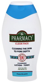 Forest Pharmacy Clean Face Cleansing Lotion-Tonic - Почистващ лосион-тоник за проблемна кожа от серията "Clean Face" - тоник