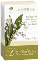 Bronnley Lily of the Valley Triple Milled Soap -     "Lily of the Valley" - 