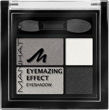 Manhattan Eyemazing Effect Eyeshadow Quattro - Четирицветни сенки за очи за опушен грим - сенки