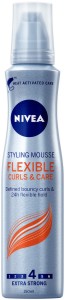 Nivea Flexible Curls & Care Styling Mousse -         - 