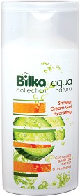 Bilka Collection Aqua Natura Shower Cream Gel Hydrating - Хидратиращ крем душ гел за тяло от серията "Aqua Natura" - душ гел