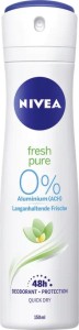 Nivea Fresh Pure Deodorant -      - 