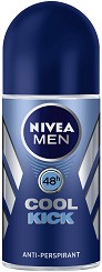 Nivea Men Cool Kick Anti-Perspirant Roll-On -         "Cool Kick" - 