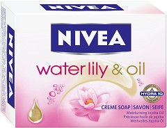 Nivea Water Lily & Oil Cream Soap - Крем сапун с аромат водна лилия - сапун