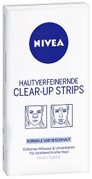 Nivea Clear-Up Strips -   6        "Nivea Aqua Effect" - 