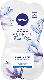 Nivea Good Morning Fresh Skin Face Mask -         , 2  x 7.5 ml - 