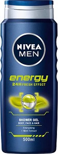 Nivea Men Energy Shower Gel -        -  