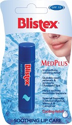 Blistex MedPlus - SPF 15 - Балсам за красиви и здрави устни - балсам