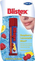 Blistex Raspberry Lemonade Blast - SPF 15 - Хидратиращ балсам за устни с плодов аромат - балсам